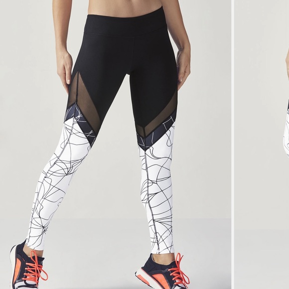 NWOT Fabletics Mid-Rise Mesh Powerhold Legging sz. Small - Picture 6 of 6